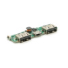 Плата для павербанка, 10000 mAh, Input: Micro-USB - 5V/2A, Out: 2xUSB-A - 5V/1A, 5V/2.1A