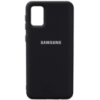 Чохол Silicone Cover Full Protective (AA) Для Samsung Galaxy A02s (Чорний / Black) - купити в SmartEra.ua