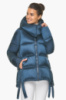 Куртка женская Braggart зимняя с капюшоном - 57998 атлантический цвет