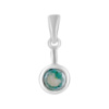 Серебряная подвеска CatalogSilver с мистик топазом 0.58ct (2043546)