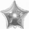 звезда серебро 45 см с гелием