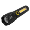 Ліхтар C71/C81-P50+COB, ЗП microUSB, вбудований акумулятор, zoom