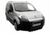 Передняя дуга QT006 Black (нерж.) для Citroen Nemo 2007-2017 гг