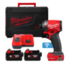 Шуруповерт ударний акумуляторний безщітковий 1/4« HEX MILWAUKEE, M18 ONEID3-502X, 226Нм (зарядний пристрій M12-18 FC, 2 акумулят