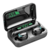 Навушники бездротові F9-5 Bluetooth Black з зарядним кейсом