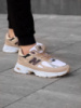 Літні кросівки New Balance колір бежевий/білий