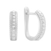 Серебряные серьги CatalogSilver с фианитами (2184263)