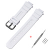 Ремінець Casio accessories для G-Shock G-7700 White BK білий полімерний 21.2 см