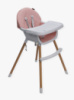 Стілець для годування дитини 2 в 1 VELANO Evo, pink
