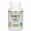 Витамин C, Gold C, 1000 мг, California Gold Nutrition, 60 вегетарианских капсул