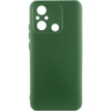 Чохол Silicone Cover Lakshmi Full Camera (A) для Xiaomi Redmi 12C, Зелений / Dark green - купити в SmartEra.ua