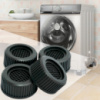 Подставки под стиральную машину «Multi-Functional shock pad» №2 Черные, антивибрационные ножки (4 шт/уп)