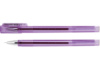 Ручка гелева ECONOMIX PIRAMID 0,5 мм, пише фіолетовим