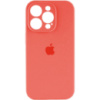 Чохол для смартфона Silicone Full Case AA Camera Protect for Apple iPhone 15 Pro 18,Peach (FullAAi15P-18)