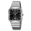 Чоловічий годинник Skmei 9361SIBK Silver-Black класичний з металевим браслетом та датою