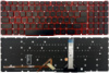 Клавіатура для ноутбука Acer Nitro 5 AN515-57 AN515-45 AN517-41 AN517-52 AN517-57 Прямий Enter підсвітка Original PRC