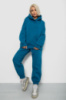 Спортивний костюм жіночий на флісі, колір петроль, 247R2011K