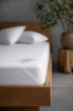 Наматрацник Aqua stop Ecotton Premium Comfort 160х200 см махровий водонепроникний на резинці по кутам білий