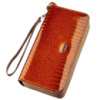 Гаманець жіночий з екокожі на дві блискавки7Хамелеон 19020 Коричневий