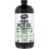 Органічна Олія МСТ, Organic MCT Oil, Now Foods, 946 мл