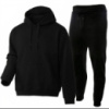 Комплект худі + штани зима ( чорний )