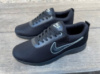Кросівки літні сітка Nike колір чорний, білий