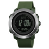 Чоловічий тактичний годинник Skmei 1418AG Army Green з компасом та альтиметром