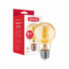 Лампа светодиодная филаментная MAXUS A60 FM 8W 2700K 220V E27 Golden