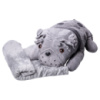Мягкая игрушка-подушка с пледом внутри Собака обнимашка 65 (см) Серый Colorful Home 9527-40G