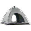 Палатка кемпинговая 2 на 2 метра автоматическая для рыбалки похода туристическая LU-019G Серый