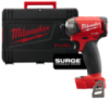 Шуруповерт ударний гідравлічний акумуляторний безщітковий 1/4'' HEX MILWAUKEE, M18 FQID-0X, 50Нм (каркас, клипса для ременя, HDк