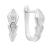 Серебряные серьги CatalogSilver с фианитами (2153825)