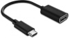 Адаптер USB-MicroUSB XoKo OTG XK-AC130-BK черный