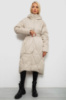 Куртка женская зимняя, цвет светло-бежевый, 244R5618