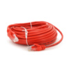 Патч-корд литой RITAR, UTP, RJ45, Cat.5e, 15m, красный, Cu (медь)