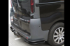 Задние Углы AK003-Двойные Black (Нержавейка) для Opel Vivaro 2001-2015 гг