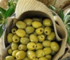 Крупні бочкові оливки «Халкідікі» (Halkidiki) без кісточки,