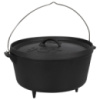 Казан с крышкой Bo-Camp Dutch Oven Cast Iron 31 cm / 7.1 L Black (2122415)