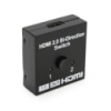 Пассивный HDMI свич, 4K, 1,4 версия, 1=>2 порта, Box