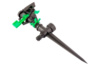 Дождеватель пульсирующий Mastertool 1/2« x 20 м пластик костыль (92-9323)