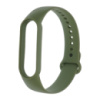 Ремешок силиконовый для Xiaomi Mi Band 5/ 6 цвет  24 зелёный