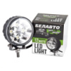 Фара-LED Круг 12W 109*83mm (3W*4) 10-30V Дальнє/Spot «BELAUTO» (BOL0403 Spot) 880Lm (1шт)