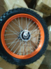 Переднее колесо в сборе питбайка Kugoo Wish 01 60/100-14