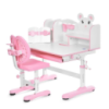 Парта універсальна дитяча багатофункціональна BAMBI М 5800-8, рожева.