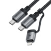 Кабель Acefast C20-01 Type-C to Type-C black