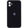 Чохол для Apple iPhone 11 (6.1«») - Silicone Case Square Full Camera Protective (AA) Чорний / Black - купити в SmartEra.ua