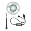 LED лента USB RGB 5V, IP 20, 2м, 20 светодиодов, Bluetooth, на самоклейке