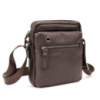 Месенджер в гладкій шкірі коричневий 78718C