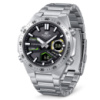 Чоловічий годинник Casio Edifice EFV-C110D-1A3 зі стрілково-електронним циферблатом та сталевим браслетом