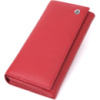 Жіночий місткий гаманець з натуральної шкіри 723096 Червоний